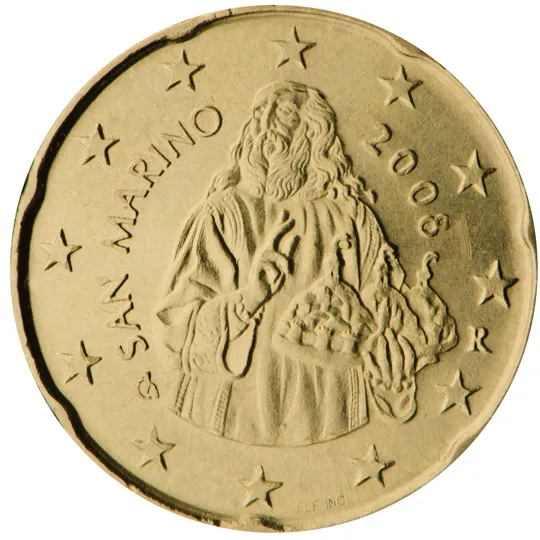 Saint-Marin — 20 centimes (Série 1)