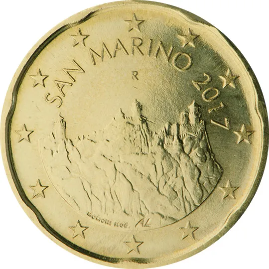 Saint-Marin — 20 centimes (Série 2)