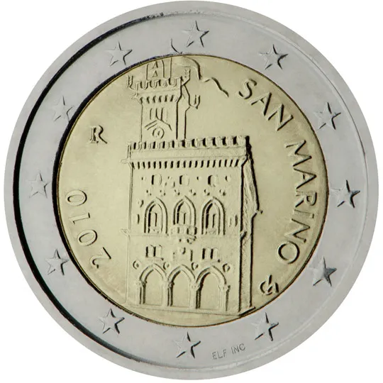 Saint-Marin — 2 euros (Série 1)