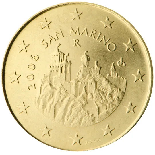 Saint-Marin — 50 centimes (Série 1)