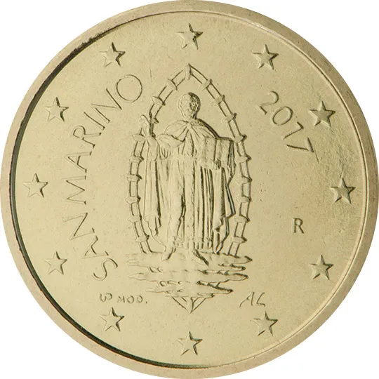 Saint-Marin — 50 centimes (Série 2)