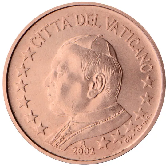 État de la Cité du Vatican — 1 centime (Série 1)