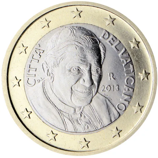 État de la Cité du Vatican — 1 euro (Série 3)