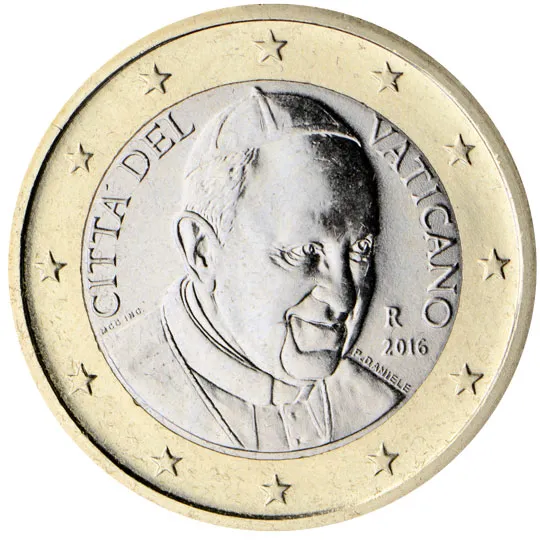 État de la Cité du Vatican — 1 euro (Série 4)