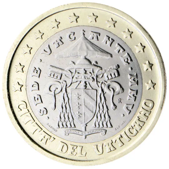 État de la Cité du Vatican — 1 euro (Série 2)