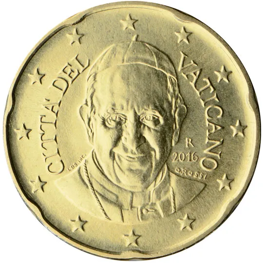 État de la Cité du Vatican — 20 centimes (Série 4)