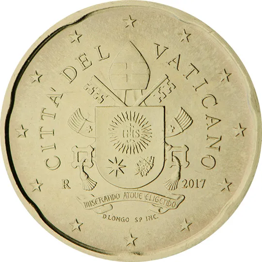 État de la Cité du Vatican — 20 centimes (Série 5)