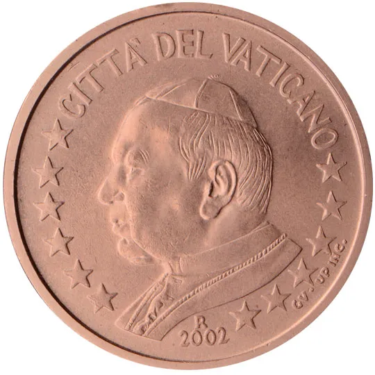 État de la Cité du Vatican — 2 centimes (Série 1)