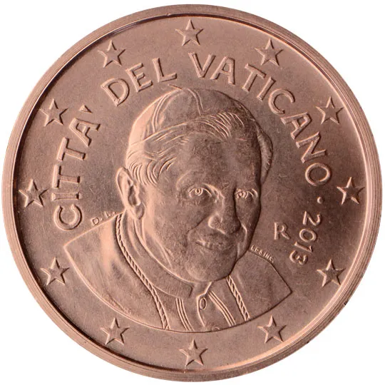 État de la Cité du Vatican — 2 centimes (Série 3)