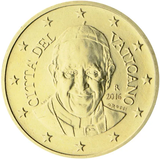 État de la Cité du Vatican — 50 centimes (Série 4)