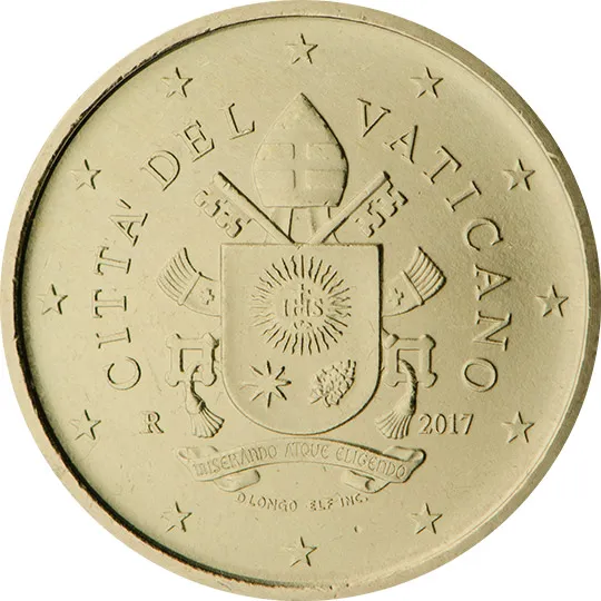 État de la Cité du Vatican — 50 centimes (Série 5)