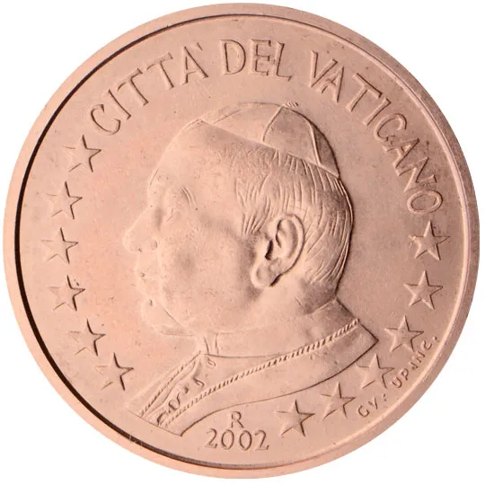 État de la Cité du Vatican — 5 centimes (Série 1)