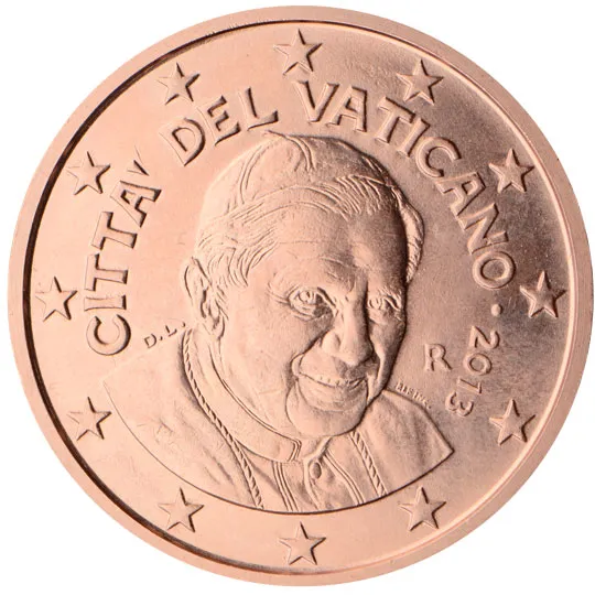 État de la Cité du Vatican — 5 centimes (Série 3)