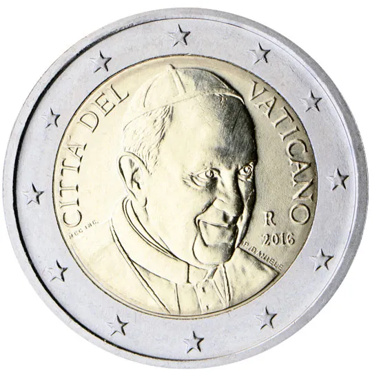État de la Cité du Vatican — 2 euros (Série 4)