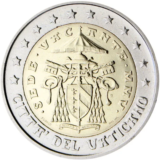 État de la Cité du Vatican — 2 euros (Série 2)